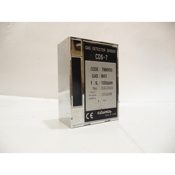 Gas Detector Sensor, CDS-7, NH3, 100ppm, Cosmos, Japan